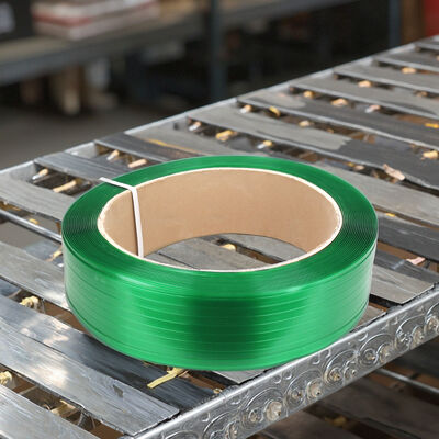 खरीदें सुरक्षित बंडलिंग के लिए कम बढ़ाव, उच्च तापमान प्रतिरोध और मजबूत तन्य शक्ति के साथ भारी शुल्क वाला पीईटी स्ट्रैपिंग online manufacture