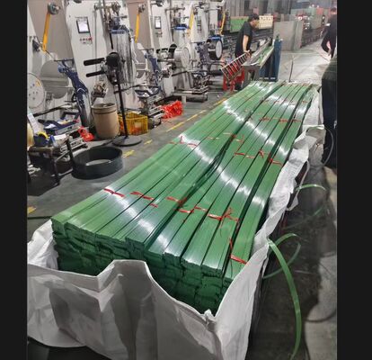 कपास का उपयोग पीईटी स्ट्रैपिंग ब्लैक 19127