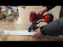 औद्योगिक और वाणिज्यिक पैकेजिंग के लिए पेशेवर बैटरी संचालित प्लास्टिक स्ट्रैपिंग उपकरण